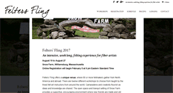 Desktop Screenshot of feltersfling.com